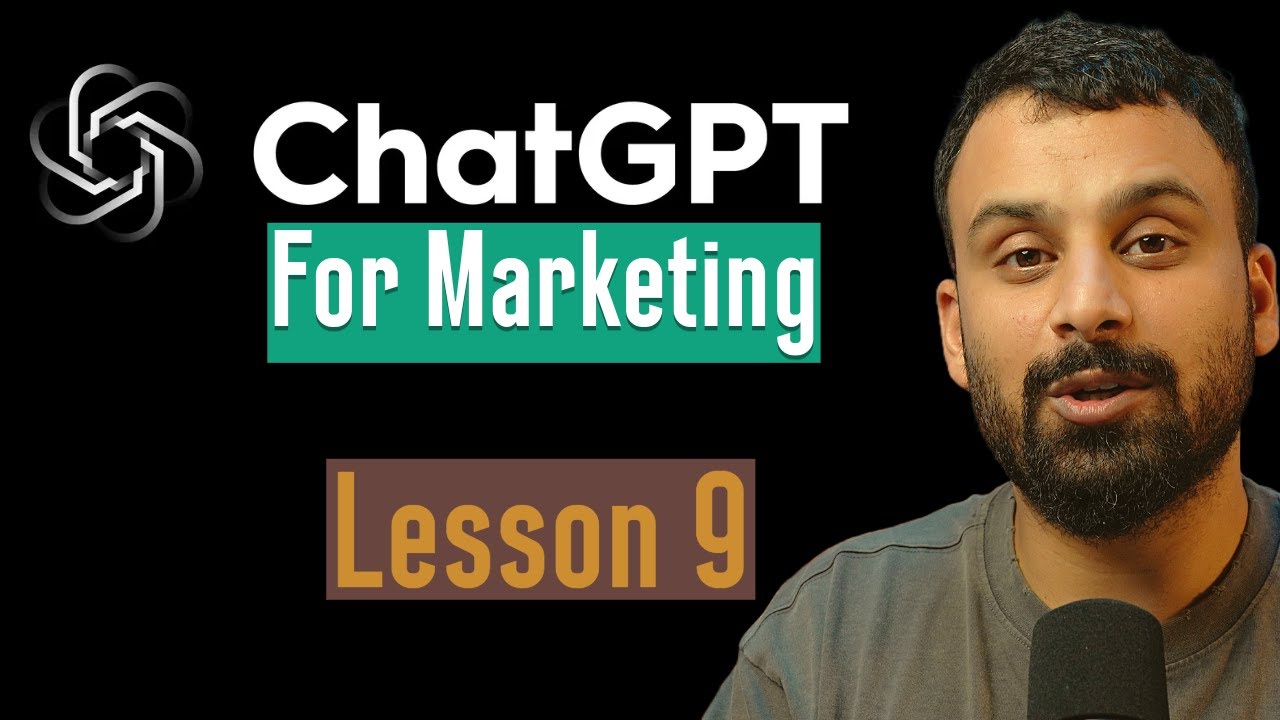 ChatGPT for digital marketers | Lesson 9 | Creative & Ad Copies